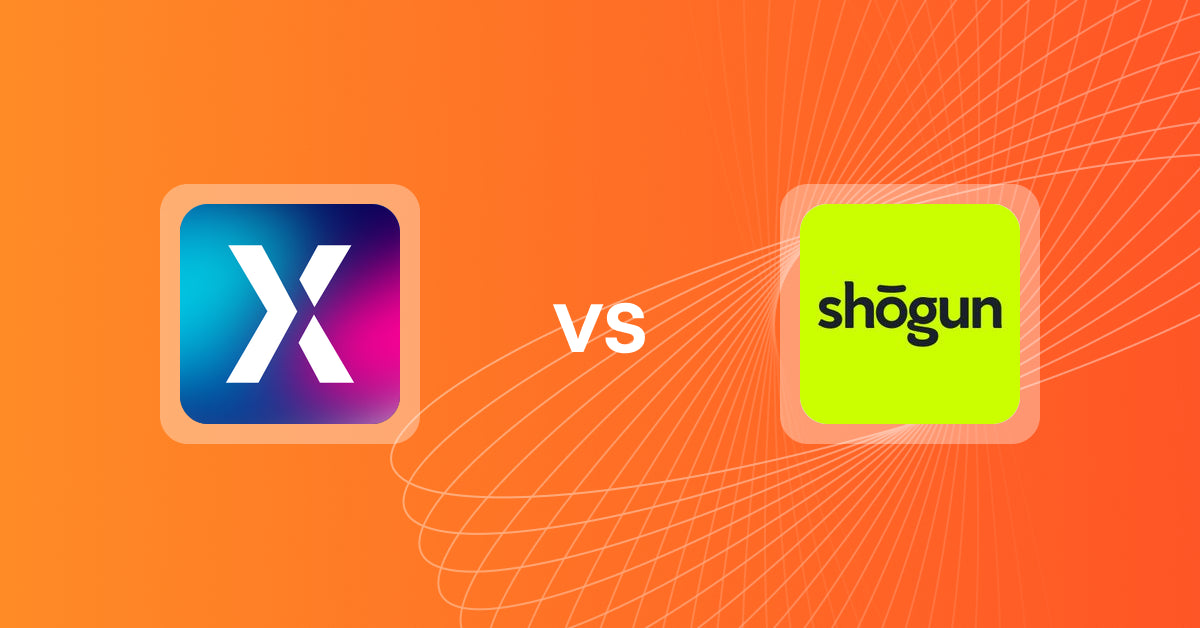 Shopify Upsell and Cross-sell Apps: UpCharge Fees Addons Surcharge vs Shogun ‑ Landing Page Builder