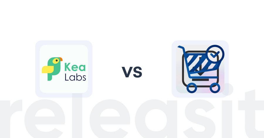 Shopify Upsell and Cross-sell Apps: Kea Labs: Recommendations vs VTN Checkout Plus