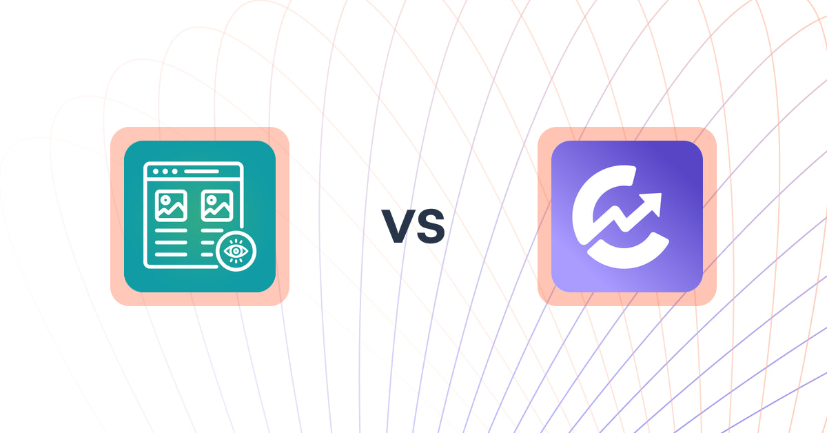 Shopify Upsell and Cross-Sell Apps: Qe Recently Viewed vs ConvertWise AI Personalization