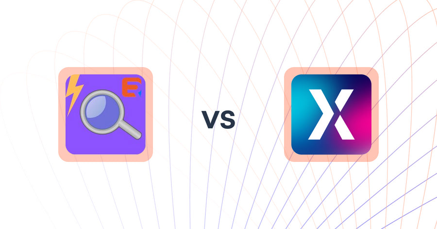 Shopify Upsell and Cross-sell Apps: ExpertRec Smart Search Bar vs UpCharge Fees Addons Surcharge
