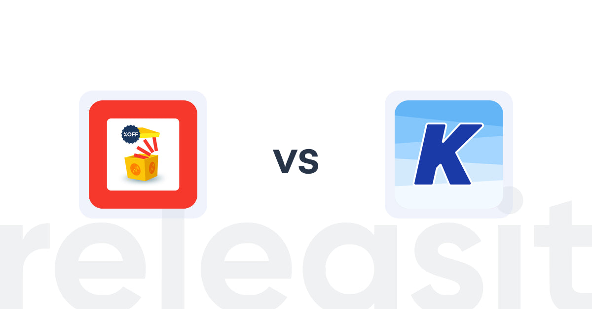 Shopify Upsell and Cross-sell Apps: WDT Bundles & Volume Discounts vs. K: Cross Sell Related Products