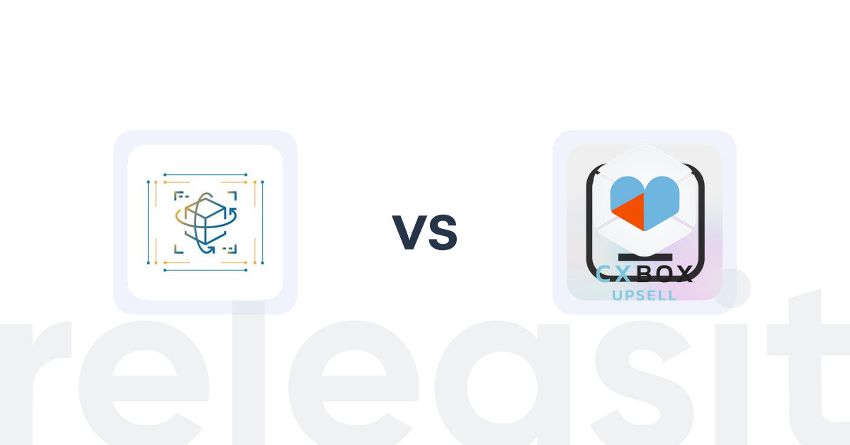 Shopify Upsell and Cross-Sell Apps: Digiware AI Products Recommend vs CXBOX