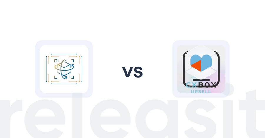 Shopify Upsell and Cross-Sell Apps: Digiware AI Products Recommend vs CXBOX