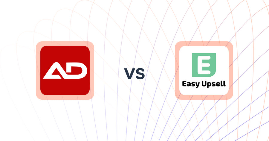 Shopify Upsell and Cross-Sell Apps: Product Bundle & Discount AOD vs Easy Upsell