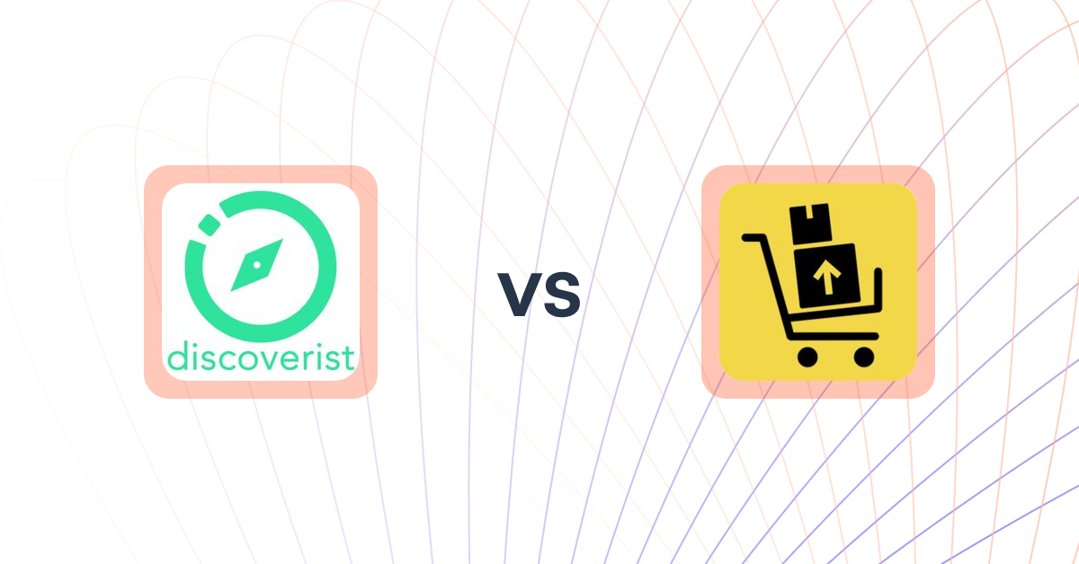 Shopify Upsell and Cross-sell Apps: Discoverist AI Recommendations vs UpsellFly:Checkout Upsells