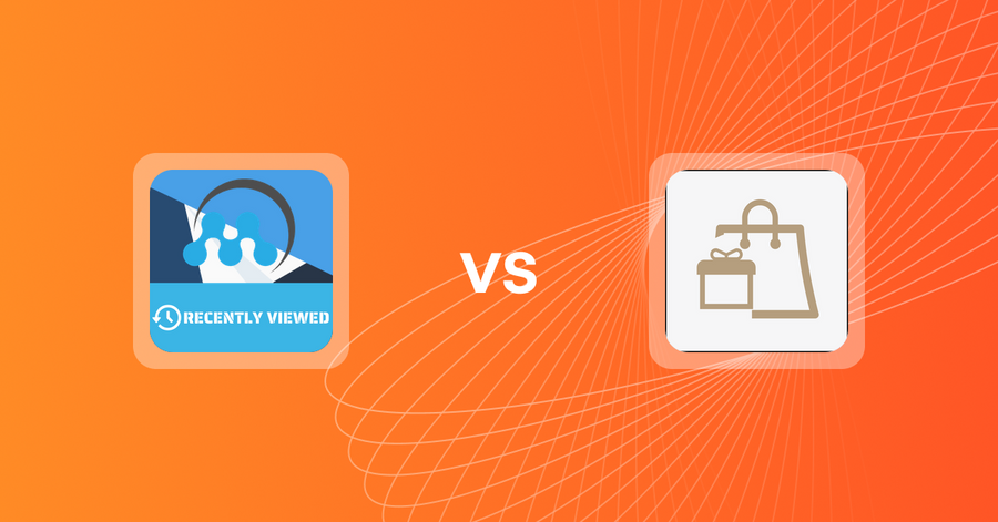 Shopify Upsell and Cross-sell Apps: MeroxIO Recent Viewed Products vs PROXATION ‑ Freebie Upsell