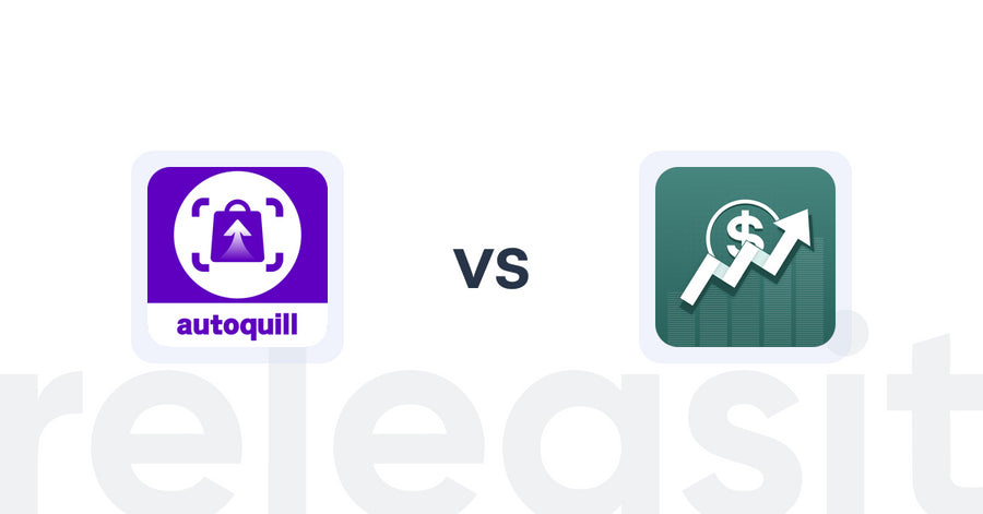 Shopify Upsell and Cross-sell Apps: AI agent Upsell - autoquill vs Upsell Engine