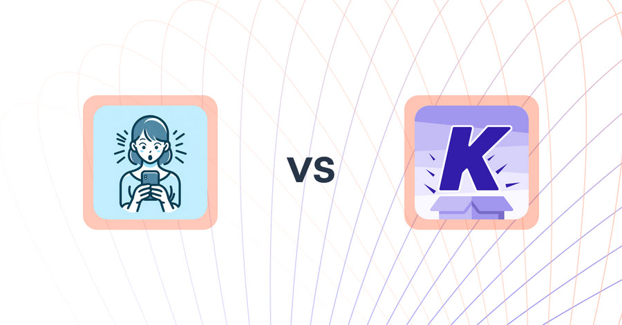 Shopify Upsell and Cross-sell Apps: ラクラク診断ビルダー vs K: Combo Bundle Builder & Kits