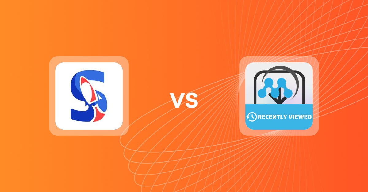 Shopify Upsell and Cross-sell Apps: Speedy ‑ Shipping Bar & Upsell vs MeroxIO Recent Viewed Products