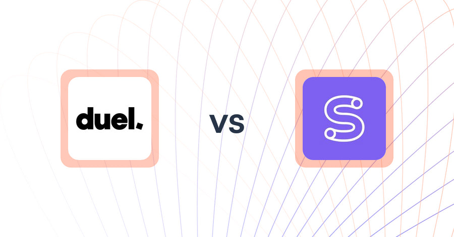 Shopify Upsell and Cross-sell Apps: Duel | Referrals & Affiliates vs Shopcast: Product Recommender