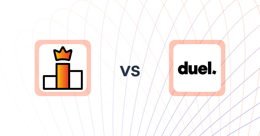 Shopify Upsell and Cross-sell Apps: Rank King: Best Seller Ranking vs Duel | Referrals & Affiliates