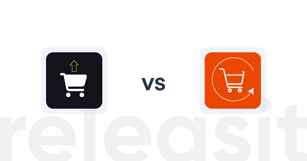 Shopify Upsell and Cross-sell Apps: LevelUp Cross-sells vs Enorm Post Purchase Upsell Pro