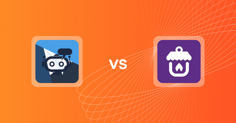 Shopify Upsell and Cross-sell Apps: RevoChat: AI Sales Chatbot vs Lantern ‑ Product Quiz Builder