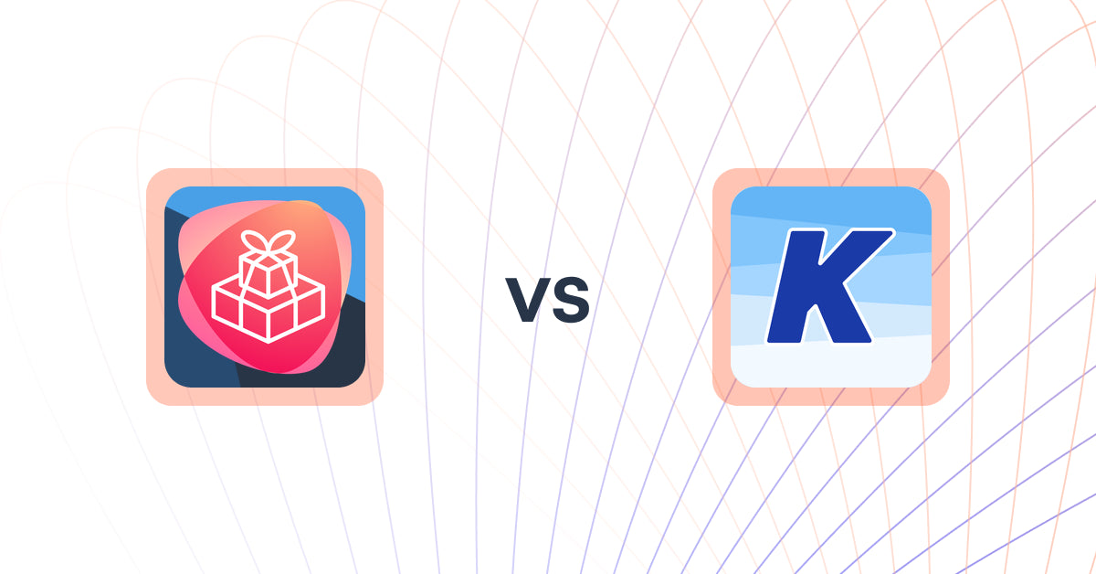 Shopify Upsell and Cross-Sell Apps: Mega Product Bundles & Upsell vs K: Cross Sell Related Products