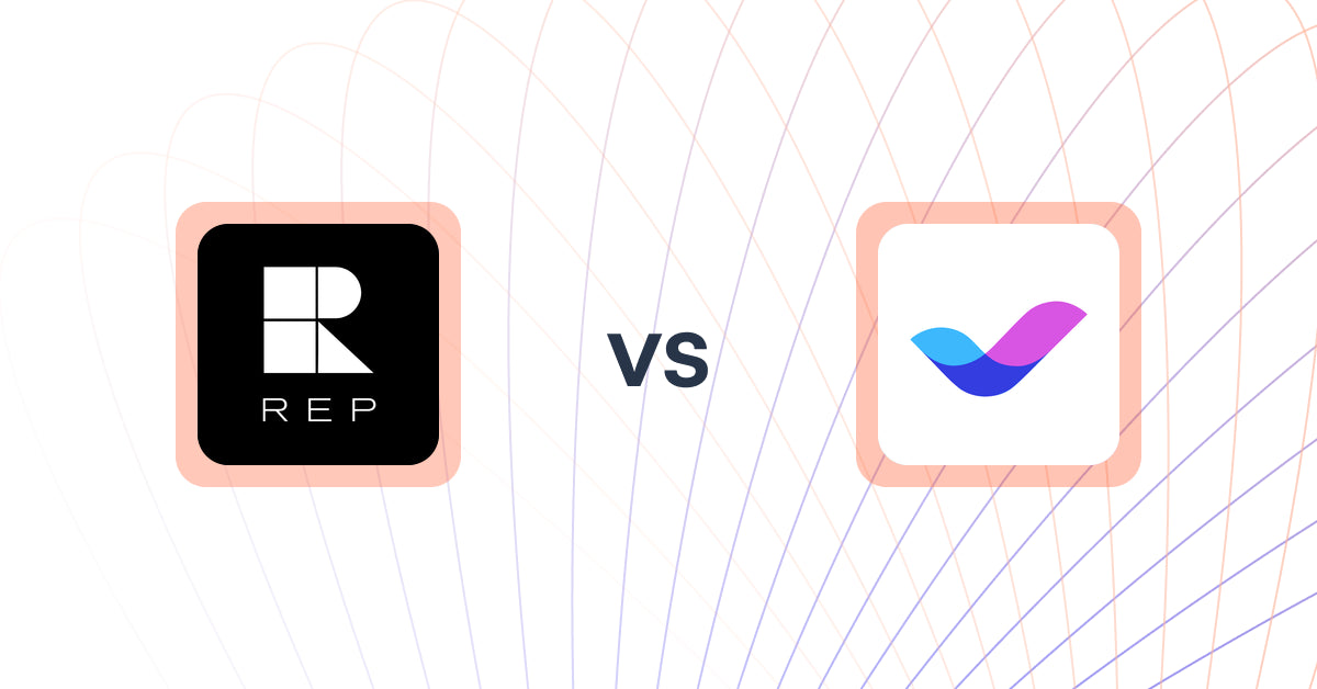 Shopify Upsell and Cross-Sell Apps: Rep AI: ChatGPT Sales Chatbot vs Veda Landing Page Builder