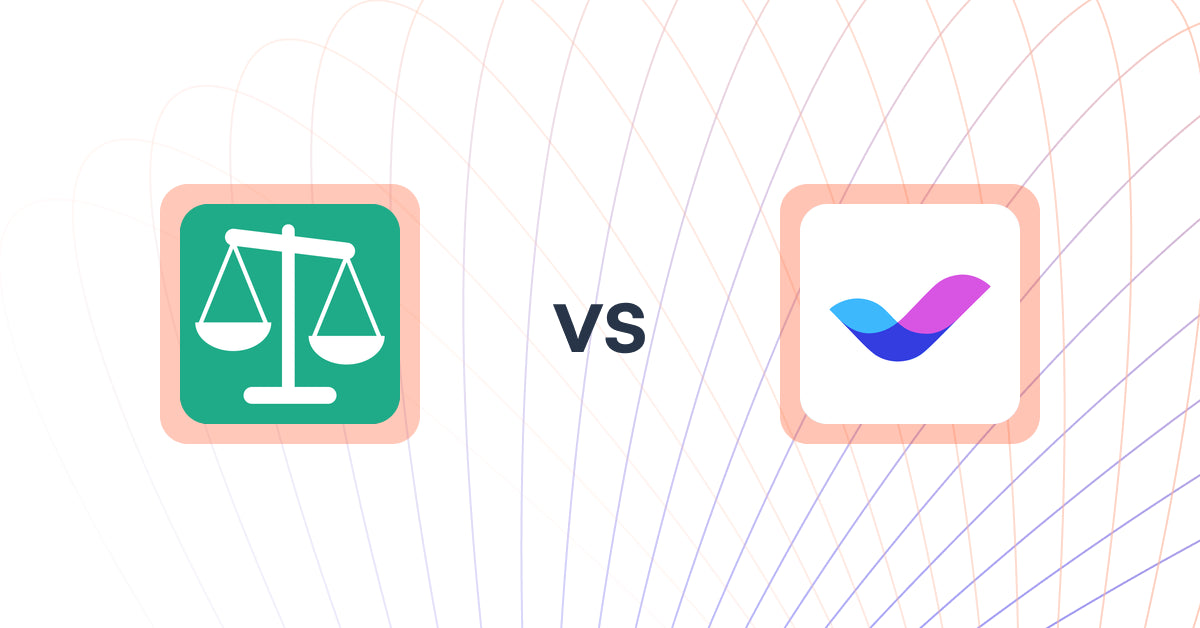 Shopify Upsell and Cross-Sell Apps: Squadkin ‑ Product Compare vs Veda Landing Page Builder