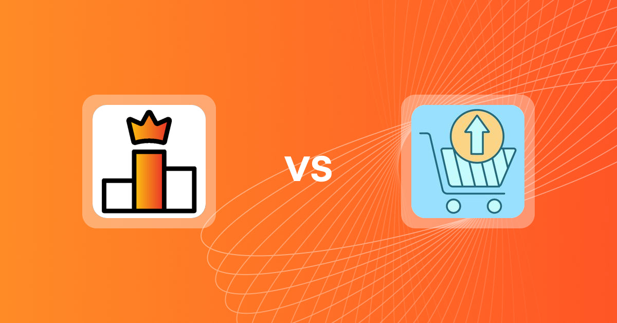 Shopify Upsell and Cross-Sell Apps: Rank King: Best Seller Ranking vs. Upsell Maxx
