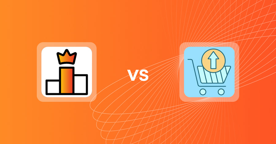 Shopify Upsell and Cross-Sell Apps: Rank King: Best Seller Ranking vs. Upsell Maxx