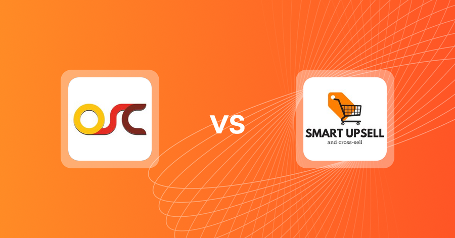 Shopify Upsell and Cross-sell Apps: OSCP Upsell & Cross Sell vs Smart Upsell