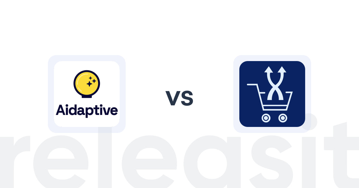 Shopify Upsell and Cross-sell Apps: Aidaptive | eCommerce AI vs Ultimate Upsell & Cross‑Sell