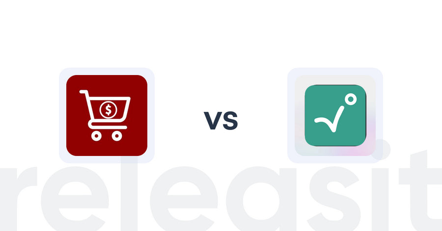 Shopify Upsell and Cross-sell Apps: Cross Sell Upsell Master C1G vs. RecoBounce ‑ Recover Traffic