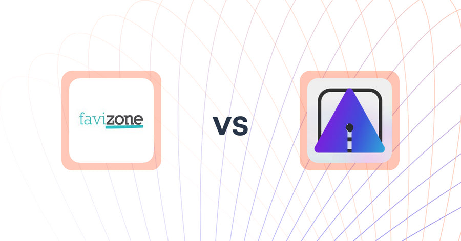 Shopify Upsell and Cross-sell Apps: Favizone: upsell & cross‑sell vs Conversion Booster, 2x Assured