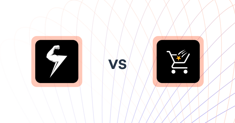 Shopify Upsell and Cross-sell Apps: QuickQuiz ‑ More Submissions vs Checkout Star: Improve AOV,CRO