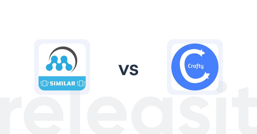 Shopify Upsell and Cross-sell Apps: MeroxIO View Similar Products vs Product Recommendations‑Crafty