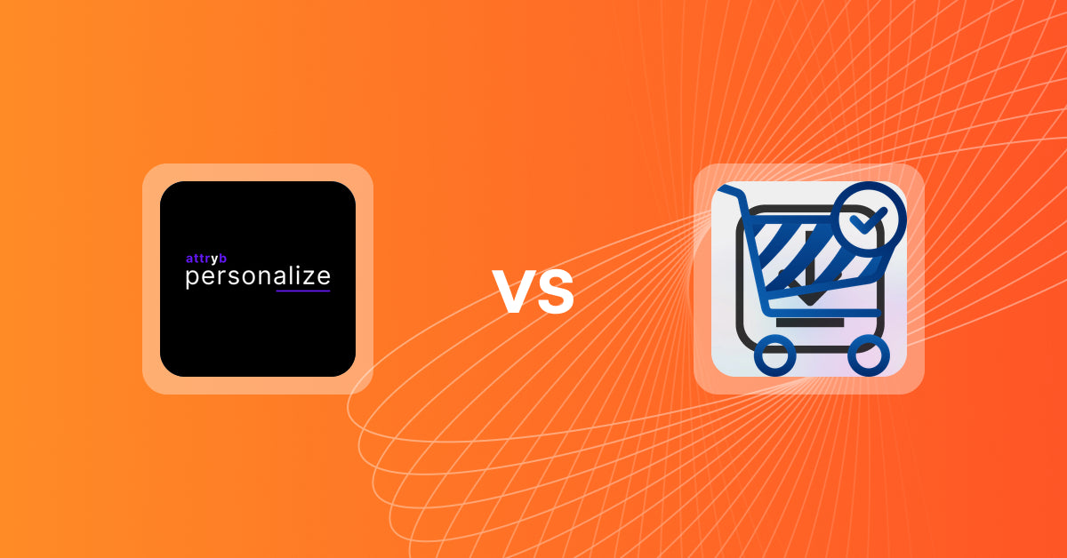 Shopify Upsell and Cross-sell Apps: Attryb Personalize vs VTN Checkout Plus