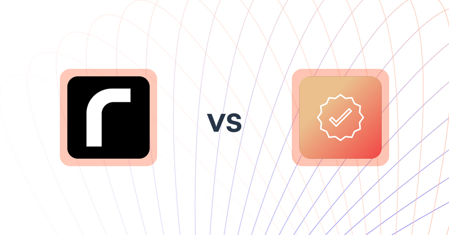 Shopify Upsell and Cross-sell Apps: Retentics: Dynamic Recommender vs Mega Verified Product Badges