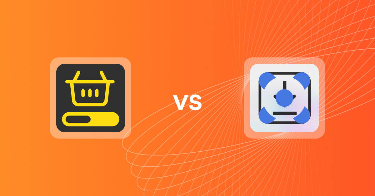 Shopify Upsell and Cross-sell Apps: MVR Free Shipping Bar & Upsell vs XO Search & Recommendation
