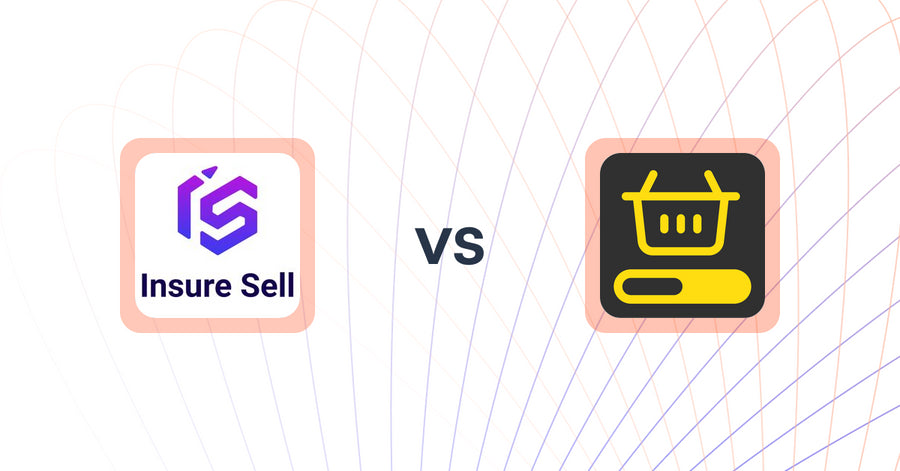 Shopify Upsell and Cross-sell Apps: Insure Sell vs MVR Free Shipping Bar & Upsell