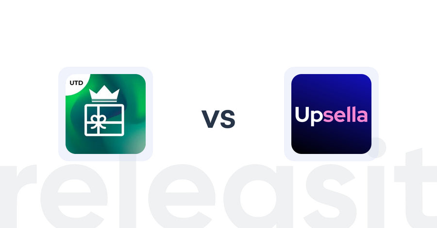 Shopify Upsell and Cross-sell Apps: Box King: Gift Bundle Builder vs. Upsella