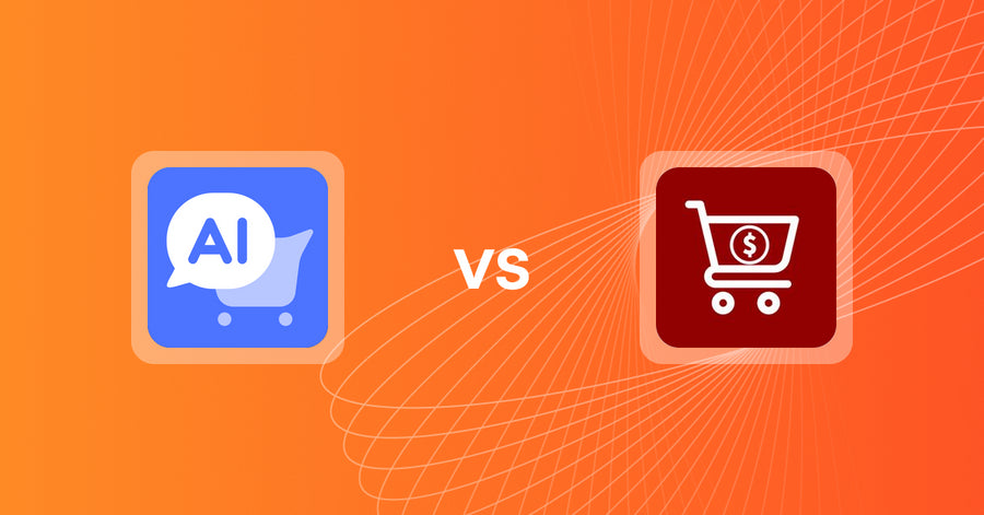 Shopify Upsell and Cross-sell Apps: AI Chatbot +GPT4 ‑ Wiseshoppal vs. Cross sell upsell master c1g
