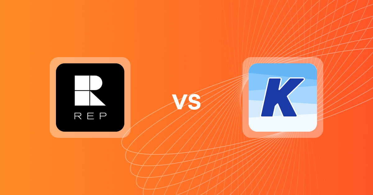 Shopify Upsell and Cross-sell Apps: Rep AI: ChatGPT Sales Chatbot vs K: Cross Sell Related Products