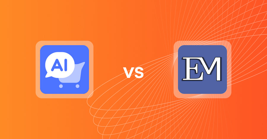 Shopify Upsell and Cross-sell Apps: AI Chatbot +GPT4 ‑ Wiseshoppal vs Expert Minute