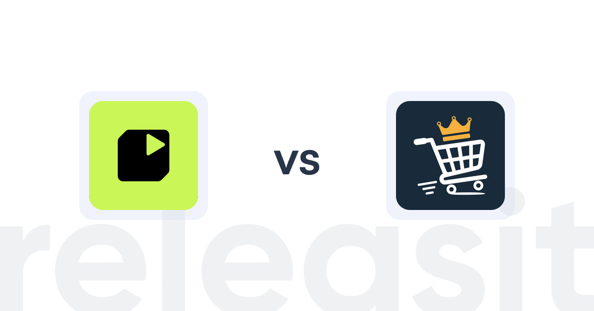 Shopify Upsell and Cross-Sell Apps: Impulse Upsell by Video vs. CommerceChamp Upsells & Promos