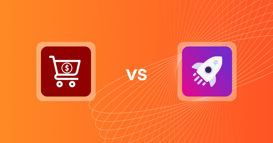 Shopify Upsell and Cross-sell Apps: Cross sell upsell master c1g vs AOV Booster ‑ Bundles & Upsell