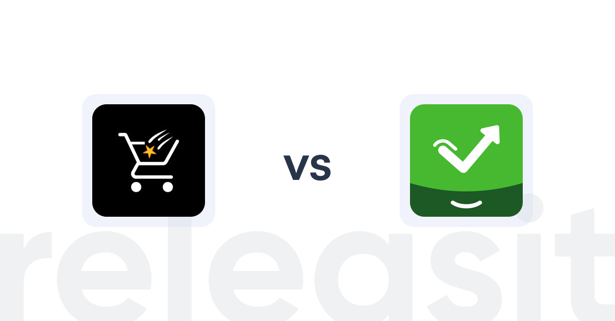 Shopify Upsell and Cross-Sell Apps: Checkout Star: Improve AOV,CRO vs OneTick Upsell Cross Sell