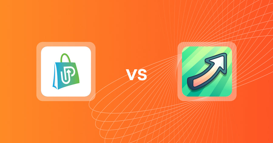 Shopify Upsell and Cross-Sell Apps: HypeUp ‑ Post Purchase Upsell vs. Post Purchase Upsell ‑ UF