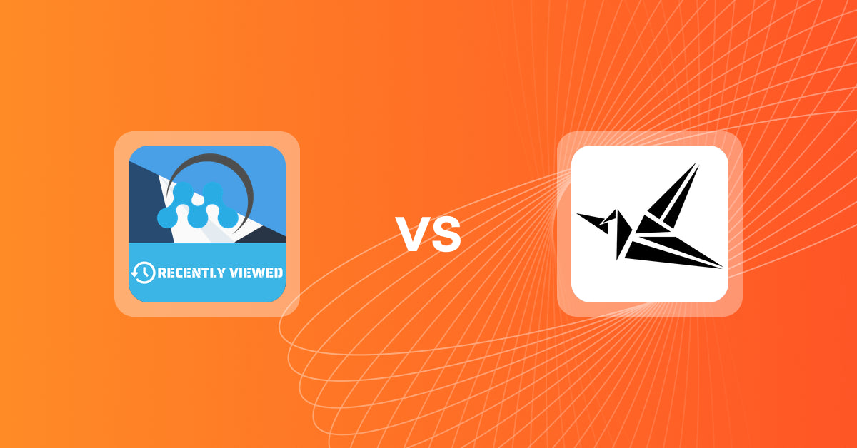 Shopify Upsell and Cross-sell Apps: MeroxIO Recently Viewed Products vs MyTaste Personalizer