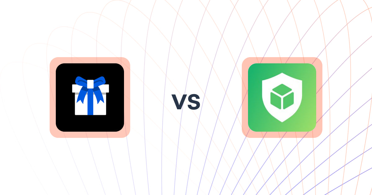 Shopify Upsell and Cross-Sell Apps: Giftman ‑ Gift Wrap & Message vs Captain Shipping Protection