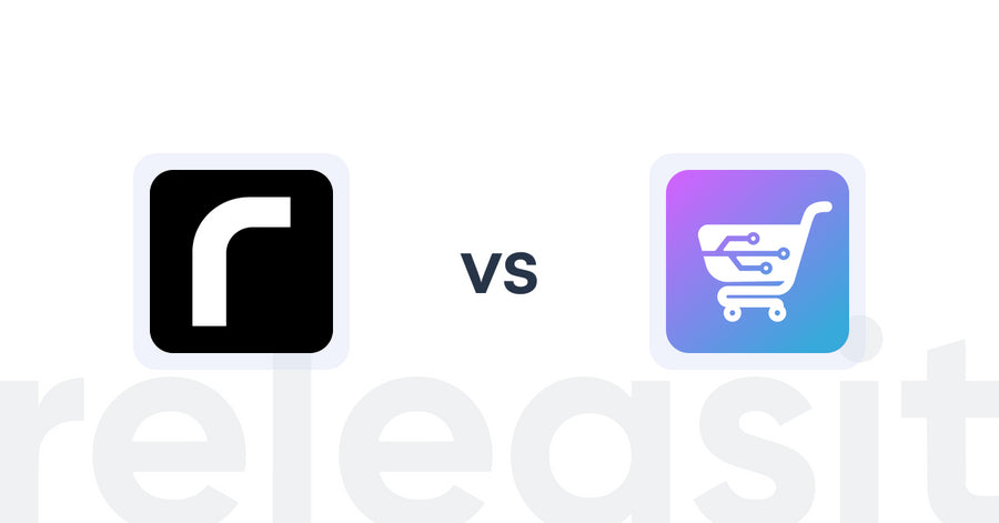 Shopify Upsell and Cross-sell Apps: Retentics: Dynamic Recommender vs AI Cart & Upsell
