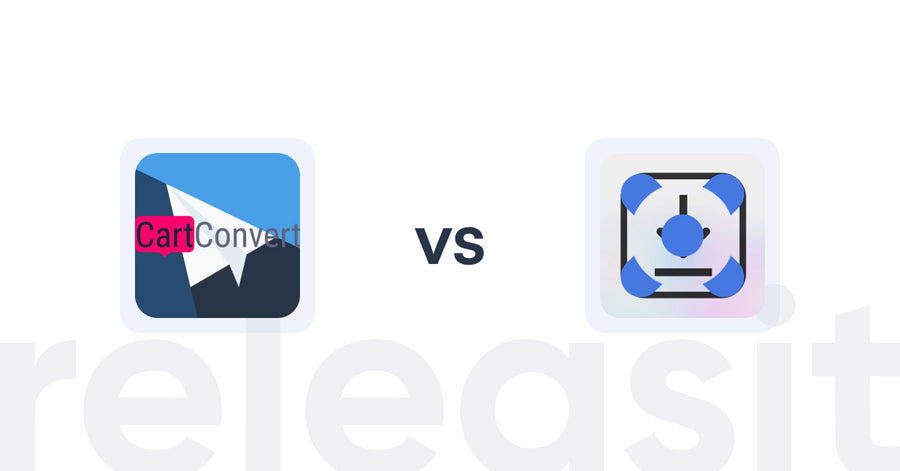 Shopify Upsell and Cross-sell Apps: CartConvert vs. XO Search & Recommendation
