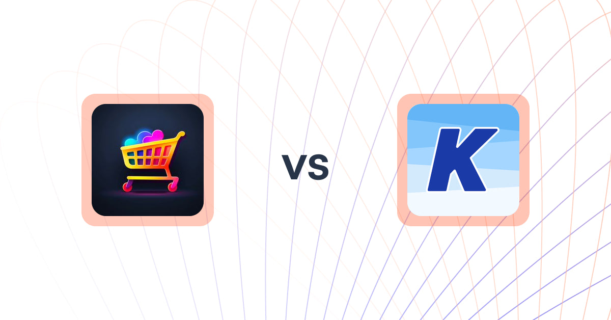 Shopify Upsell and Cross-Sell Apps: EliteCart & Upsell vs K: Cross Sell Related Products