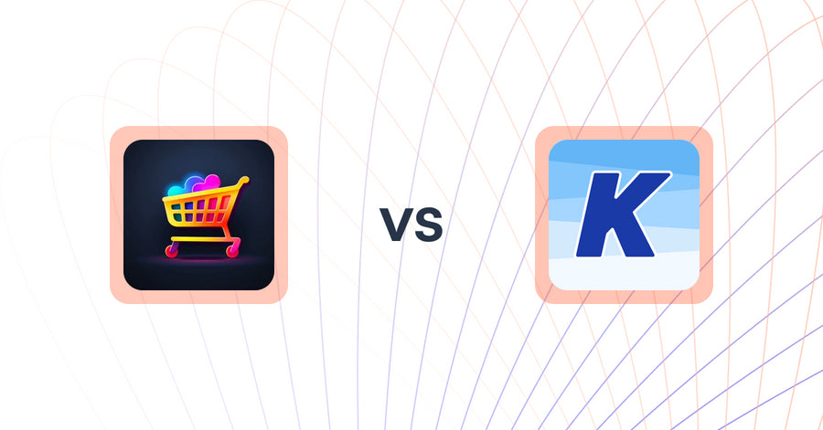 Shopify Upsell and Cross-Sell Apps: EliteCart & Upsell vs K: Cross Sell Related Products