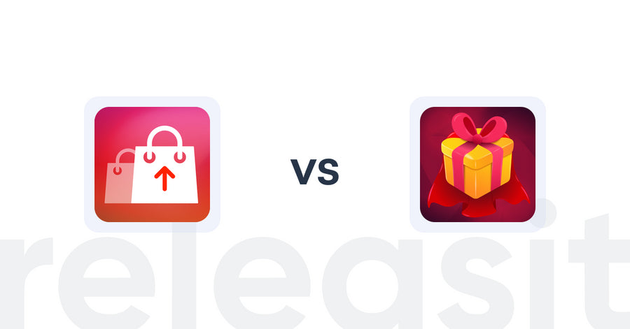 Shopify Upsell and Cross-Sell Apps: Kaching Post Purchase Upsell vs Super: Gift Wrap, Gift Message