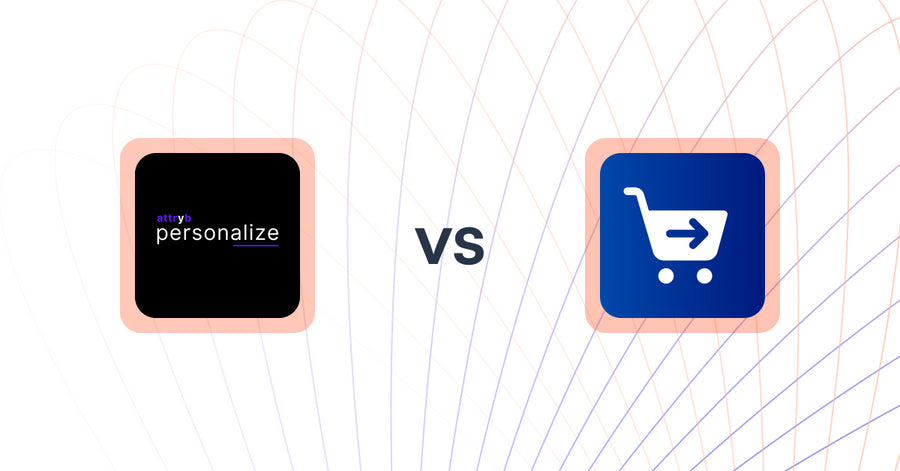 Shopify Upsell and Cross-sell Apps: Attryb Personalize vs Checkify - Customize Checkout