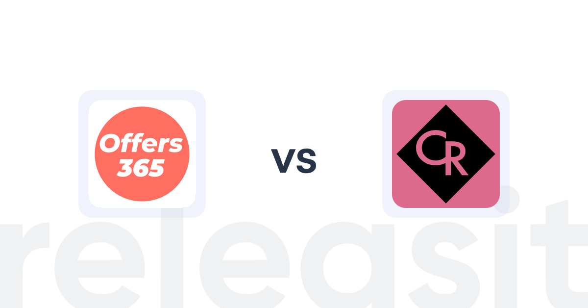 Shopify Upsell and Cross-sell Apps: Offers365 Post Purchase Upsell vs CV Recommend