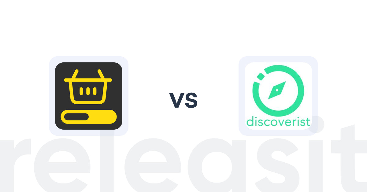 Shopify Upsell and Cross-Sell Apps: MVR Free Shipping Bar & Upsell vs Discoverist AI Recommendations